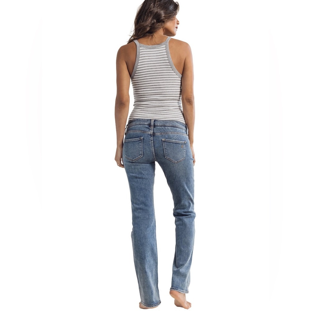 Blanqi Maternity Jeans Womens Size 6 Light Wash Skinny Denim
